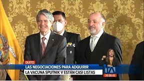 Sobre la reunión protocolaria del Embajador de Rusia en Ecuador Vladimir Sprinchan con el Presidente Guillermo Alberto Santiago Lasso Mendoza