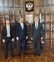 Los dirigentes de la Federación Ecuatoriana de Exportadores "Fedexpor" visitaron la Embajada de Rusia