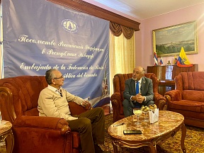 Entrevista del Embajador de Rusia en Ecuador al popular medio de comunicación «Hoja de Ruta»