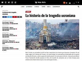 Artículo del Embajador de Rusia en Ecuador, Vladimir Sprinchan, "La historia de la tragedia ucraniana"