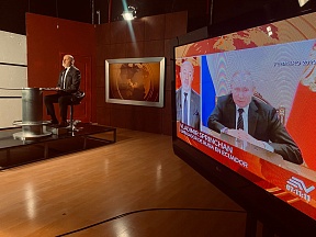 La entrevista del Embajador de Rusia al canal de televisión ecuatoriano "Ecuavisa"